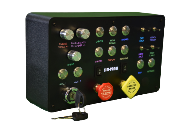 SIMPANEL - ATS ETS2 TRUCK SIMULATOR BUTTON BOX AND CONTROLLERS